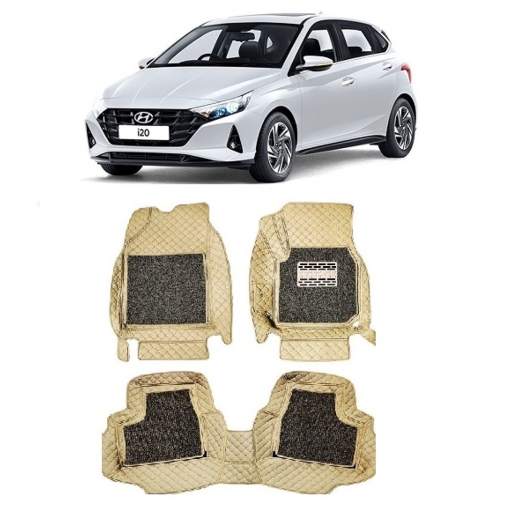 Floor Mats for I-20 New (2020) - beige